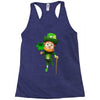 DABBİNG LEPRECHAUN Racerback Tank