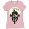 grim racer Ladies Fitted T-Shirt