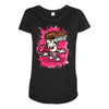 coffee addict (2) Maternity Scoop Neck T-shirt