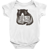 feed me and tell me i'm cutie Baby Bodysuit