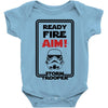 ready fire aim Baby Onesie