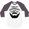 mens grandads bearded 3/4 Sleeve Shirt