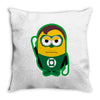 minion parody green lantern Throw Pillow