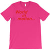 world in motion england italia 90 world cup football retro T-Shirt