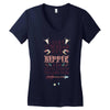 hippie Women's V-Neck T-Shirt