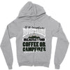 braakfast food coffee or campfires Zipper Hoodie