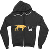 bird dog Zipper Hoodie