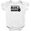 thats how i roll t shirt 2xl bowling funny retro tee pba sayings cool Baby Onesie
