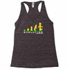 evolution of lego man Racerback Tank