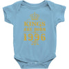 kings are born in 1996 Baby Bodysuit