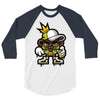 hop hop bear 3/4 Sleeve Shirt
