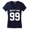 martinez twins Women's V-Neck T-Shirt