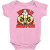 santa's gym Baby Onesie
