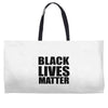 black lives Weekender Totes