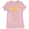Aries Facts Zodiac Ladies Fitted T-Shirt