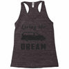 living the minivan dream Racerback Tank