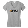 i like big buns bunny love Women's V-Neck T-Shirt