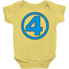 number 4 Baby Onesie