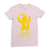 the dark sun Ladies Fitted T-Shirt