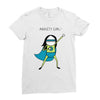 anxiety girl Ladies Fitted T-Shirt