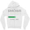 sarcasm loading funny joke Zipper Hoodie