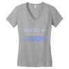 get promoted to grandpa Women's V-Neck T-Shirt