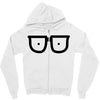 kacamata Zipper Hoodie