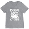 power to the cat ladies V-Neck Tee
