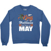 Halloween Kings Are Born In May Crewneck Sweatshirt
