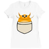 pocket monster Ladies Fitted T-Shirt