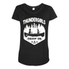 thunder girls Maternity Scoop Neck T-shirt