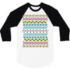 hawaiian pattern 3/4 Sleeve Shirt