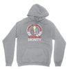 he might find a rabbit in there but hell never find dignity Hoodie