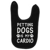 pet dog ladies slogan Baby Bibs
