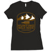 hunting wild beer tournament Ladies Fitted T-Shirt
