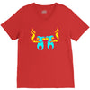 high tooths with joint V-Neck Tee