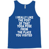 yoga pose post Tank Top