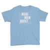 real men quilt Youth Tee