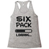 six pack loading Racerback Tank
