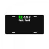 zombie fast food  funny License Plate