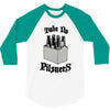 take no pilsners 3/4 Sleeve Shirt