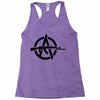 gun logo Racerback Tank