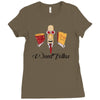 wood fellas Ladies Fitted T-Shirt