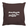 choose your weapon game Throw Pillow
