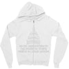never underestimate Zipper Hoodie