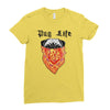 pug life Ladies Fitted T-Shirt