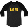 eat me pizza ringer 3/4 Sleeve Shirt