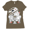 r2 d mew Ladies Fitted T-Shirt