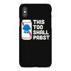 this too shall pabst iPhoneX