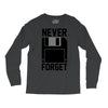never forget floppy disk Long Sleeve Shirts